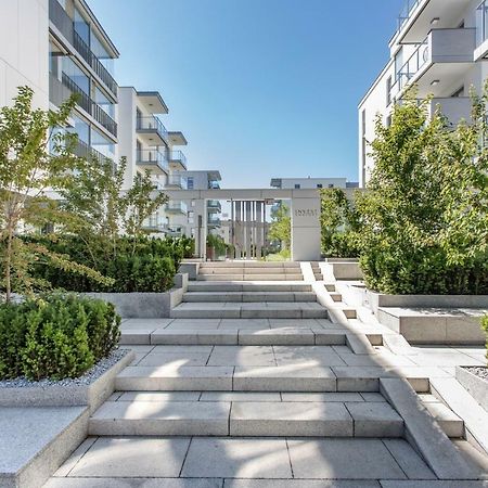 Seaside Beach Przy Plazy - Parking - Praia Apartments - Ergo Polsat Plus Arena Gdansk Exterior foto