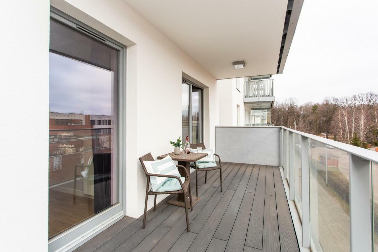 Seaside Beach Przy Plazy - Parking - Praia Apartments - Ergo Polsat Plus Arena Gdansk Exterior foto