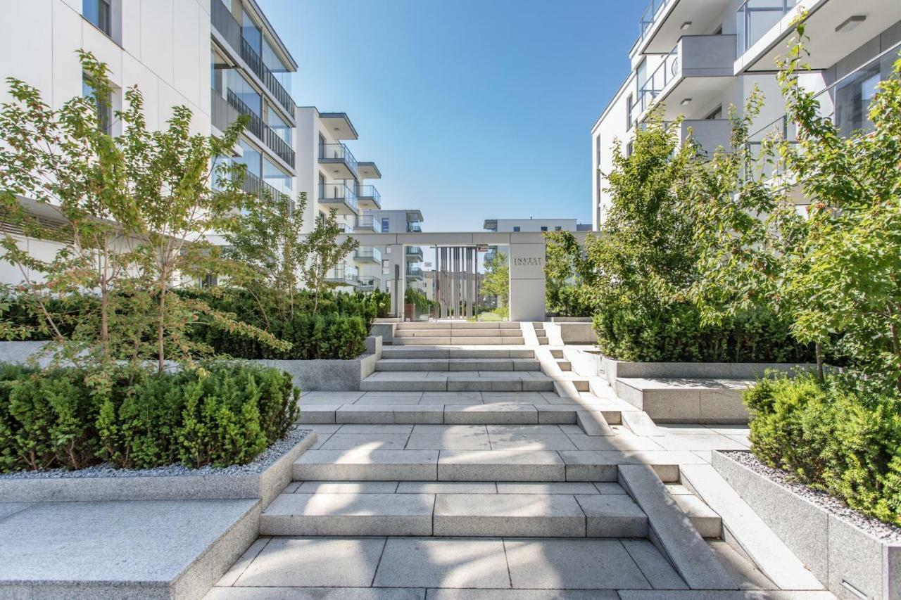 Seaside Beach Przy Plazy - Parking - Praia Apartments - Ergo Polsat Plus Arena Gdansk Exterior foto